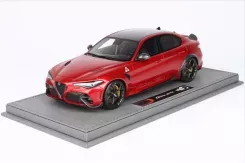 BBR Alfa Romeo Giulia GTA Rosso GTA Brakes Gold Black Seat Belts 1:18 BBRC1851-21