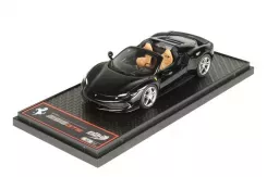 BBR Ferrari 296 GTS New Black Daytona 1:43 BBRC268F