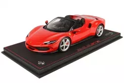 BBR Ferrari 296 GTS Red Corsa 322 1:18 P18215D