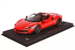 BBR Ferrari 296 GTS Red Corsa 322 1:18 P18215D1