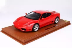 BBR Ferrari 360 Modena 1999 Red Corsa 322 F1 Gear Box Black Interiors 1:18 P18172A1
