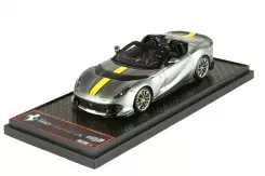 BBR Ferrari 812 Competizione A Coburn Grey 1:18 BBRC263B