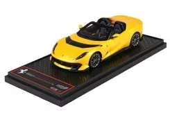 BBR Ferrari 812 Competizione A Yellow Three Alloy 1:43 BBRC263A