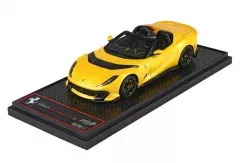 BBR Ferrari 812 Competizione A Yellow Three Alloy 1:18 BBRC263A1
