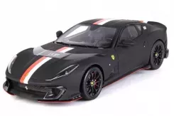 BBR Ferrari 812 Competizione Charles Leclerc Matt Black 1:18 P18234