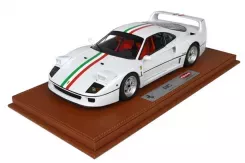 BBR Ferrari F40 Metallic White 1:18 BBRKS004