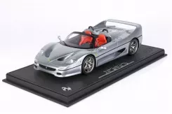 BBR Ferrari F50 Coupe 1995 Spider Version Titanium Grey 740 1:18 P18190D