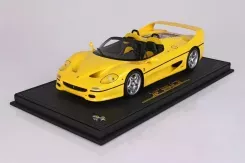 BBR Ferrari F50 Coupe 1995 Spider Version Yellow 1:18 P18190B