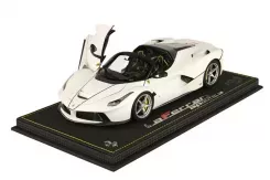 BBR Ferrari LaFerrari Aperta Awus Bianco 1:18 BB6182233DIE