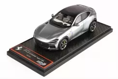 BBR Ferrari Purosangue Panoramic Roof Titanium Grey 1:18 BBRC283A