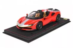 BBR Ferrari SF90 Spider Pack Fiorano Corsa 322 Red 1:18 P18198C1