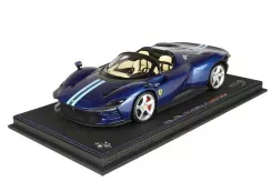 BBR Ferrari SP3 Daytona Blue Abu Dhabi 1:18 P18214F