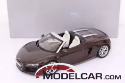 Kyosho Audi R8 5.2 FSI V10 spyder Teak Brown dealer edition 1:18 5010918525