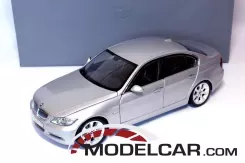 Kyosho BMW 3-Series sedan e90 Titanium Silver dealer edition 1:18 80430392146