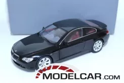 Kyosho BMW 6-Series coupe e63 Sapphire Black dealer edition 1:18 80430153282