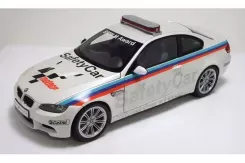 Kyosho BMW M3 Coupe e92 Moto GP Safety Car 2008 Pearl White 1:18 08736GP