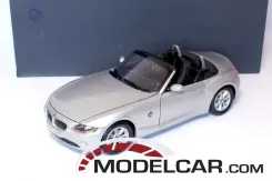 Kyosho BMW Z4 e85 convertible silver dealer edition 1:18 80430144056