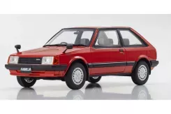 Kyosho Mazda Familia 1980 Red 1:18 ksr18049r