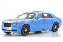 Kyosho Rolls-Royce Ghost Light Blue Silver 1:18 08802LBS
