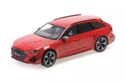 Minichamps Audi RS6 Avant C8 2019 Red Metallic 1:18 155018010