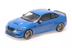 Minichamps BMW M2 CS 2020 blue metallic with gold wheels 1:18 155021027