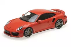 Minichamps Porsche 911 991 Turbo S 2016 Orange 1:18 110067120