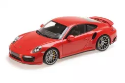 Minichamps Porsche 911 991 Turbo S 2016 Red 1:18 110067122