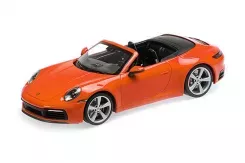 Minichamps Porsche 911 Carrera 4S Cabriolet 2019 Orange 1:18 155067334