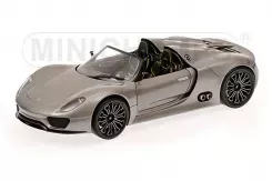 Minichamps Porsche 918 Spyder 2010 grey metallic 1:18 110060030