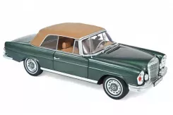 Norev Mercedes-Benz 280 SE W108 Convertible 1969 Green metallic 1:18 183434