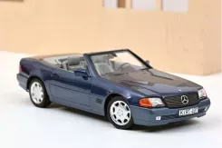 Norev Mercedes-Benz 500 SL 1989 R129 Blue metallic 1:18 183717