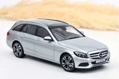 Norev Mercedes-Benz C-Class T-Model 2014 Silver metallic 1:18 183865