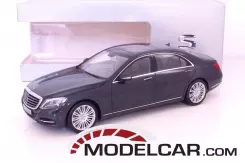 Norev Mercedes-Benz S-Class W222 blue anthracite dealer 1:18 edition