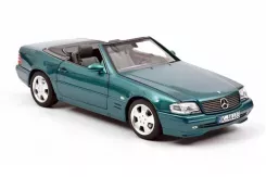 Norev Mercedes-Benz SL 500 1999 R129 Turquoise metallic 1:18 183751