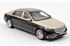 Norev Mercedes Maybach S650 W222 2018 dark red metallic silver 1:18 183428