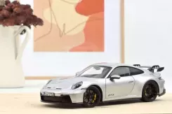 Norev Porsche 911 992 GT3 2021 Silver Online exclusive 300 pcs 1:18 187380