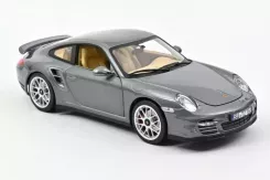Norev Porsche 911 997 Turbo 2010 Grey metallic 1:18 187623