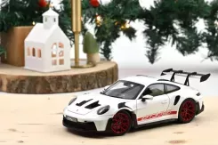 Norev Porsche 911 GT3 RS 2022 black red 1:18 187352