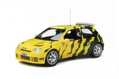 Ottomobile Renault Clio 1 Maxi Presentation 1995 Zebra black yellow 1:18 OT822