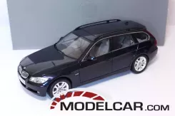 Kyosho BMW 3-Series touring e91 Monaco Blue dealer edition 1:18 80430394361
