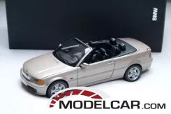 Kyosho BMW 328i cabrio e46 Sahara Biege dealer edition 1:18 80430009756