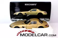 Minichamps Mercedes-Benz SLS AMG matt gold 1:18 100039024